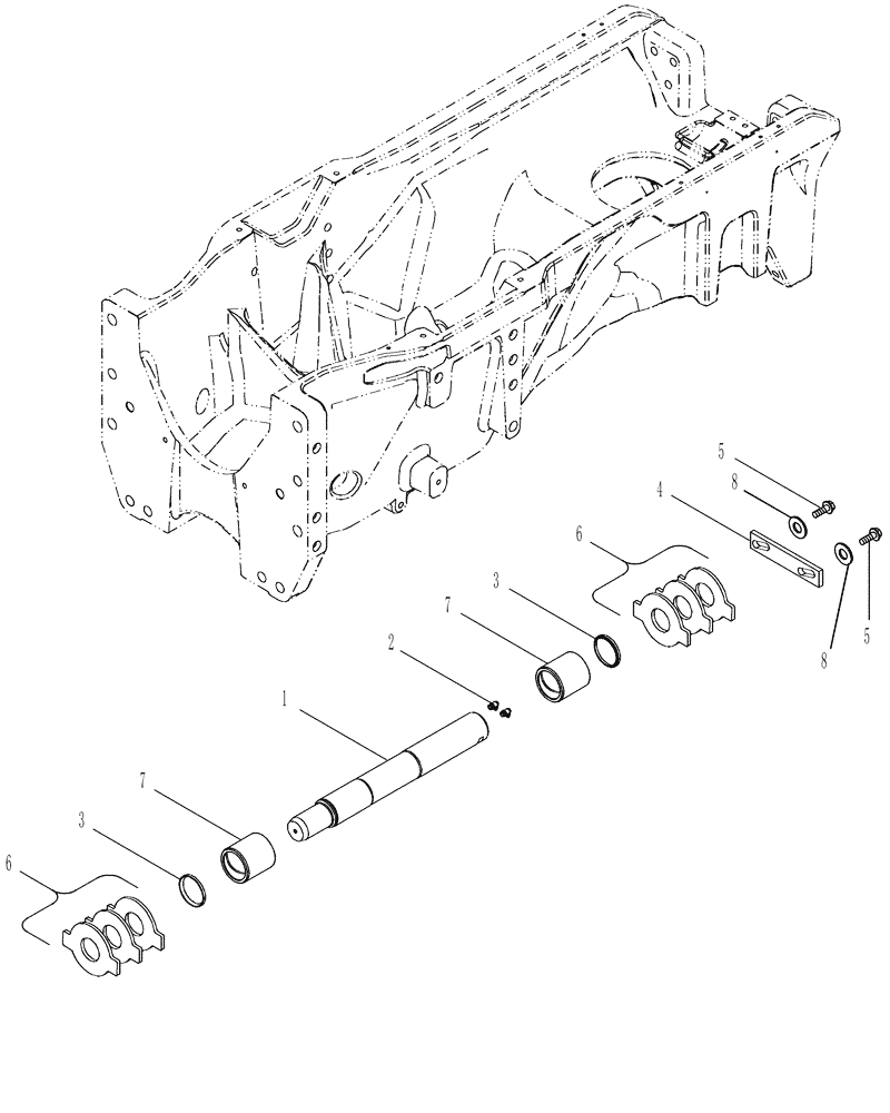 Схема запчастей Case IH MAGNUM 275 - (05-12) - FRONT AXLE - MOUNTING, MFD (05) - STEERING