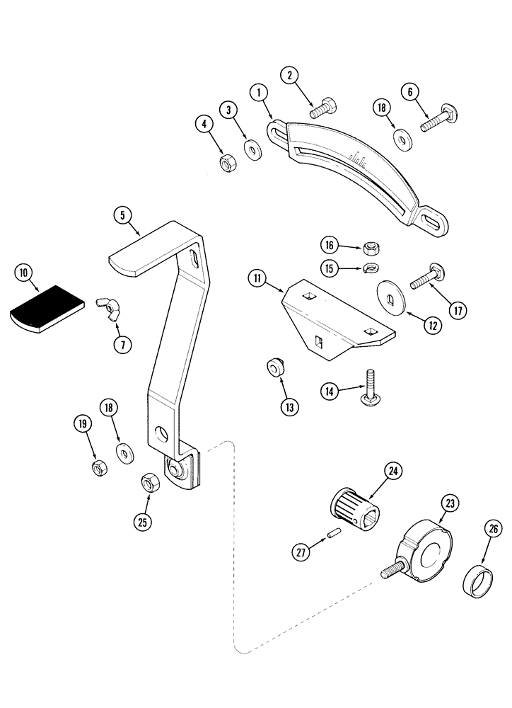 Схема запчастей Case IH 5500 - (9-14) - SEED FEED SHIFTER AND INDICATOR (BSN CKB0030000) (09) - CHASSIS