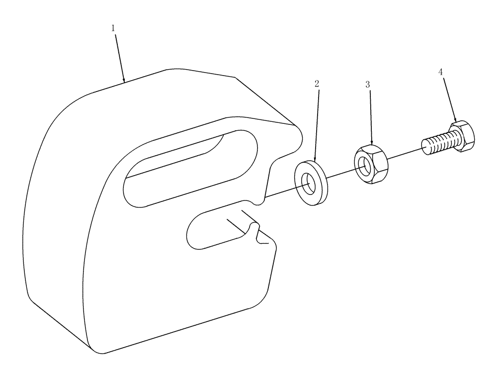 Схема запчастей Case IH D25 - (01A02) - FRONT WHEEL WEIGHTS (11) - WHEELS & WEIGHTS