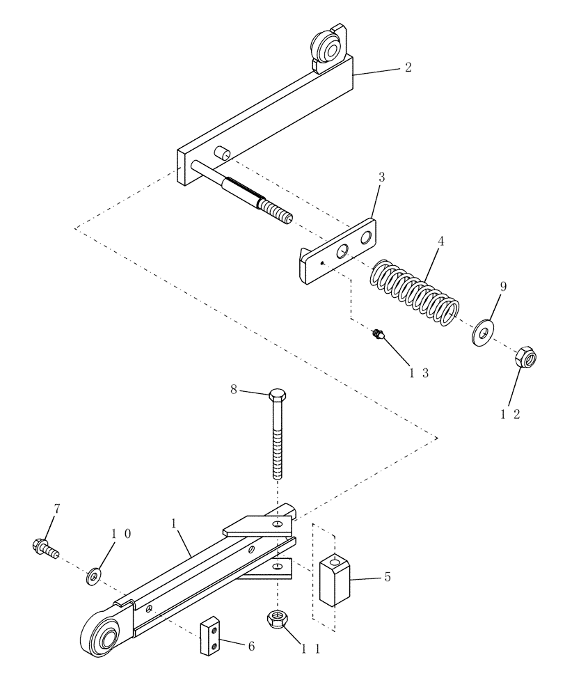 Схема запчастей Case IH MDX81 - (012) - BREAKAWAY (58) - ATTACHMENTS/HEADERS