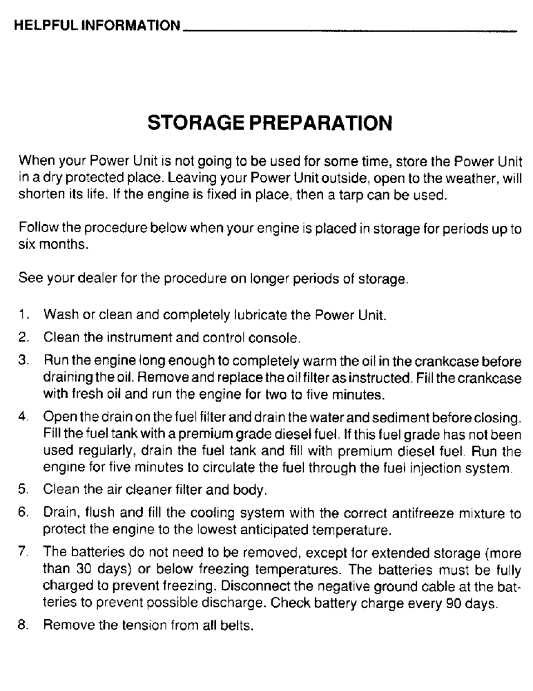 Схема запчастей Case IH 4390T - (045) - HELPFUL INFORMATION 