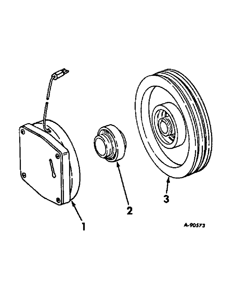 Схема запчастей Case IH 2706 - (N-17) - PARTS ACCESSORIES AND ATTACHMENTS, SHEAVE CLUTCH Accessories & Attachments