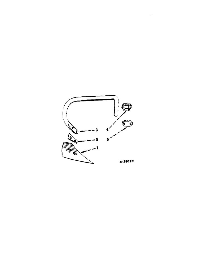 Схема запчастей Case IH 512 - (X-07[A]) - JOINTER, ONE PIECE BLADE, ONE PER FURROW 