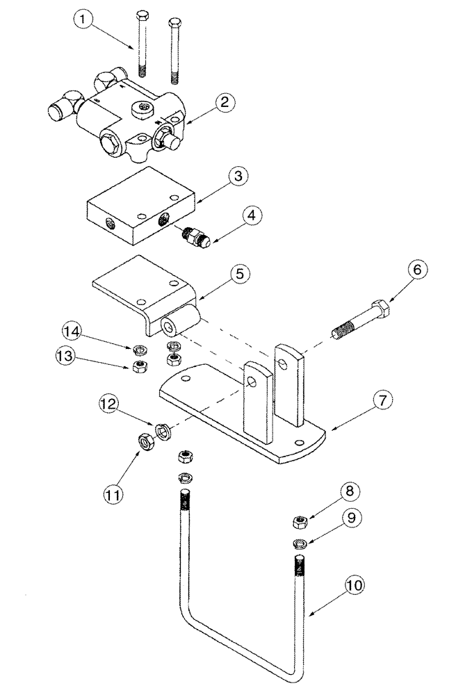 Схема запчастей Case IH 2240 - (09-17) - VALVE ASSY 