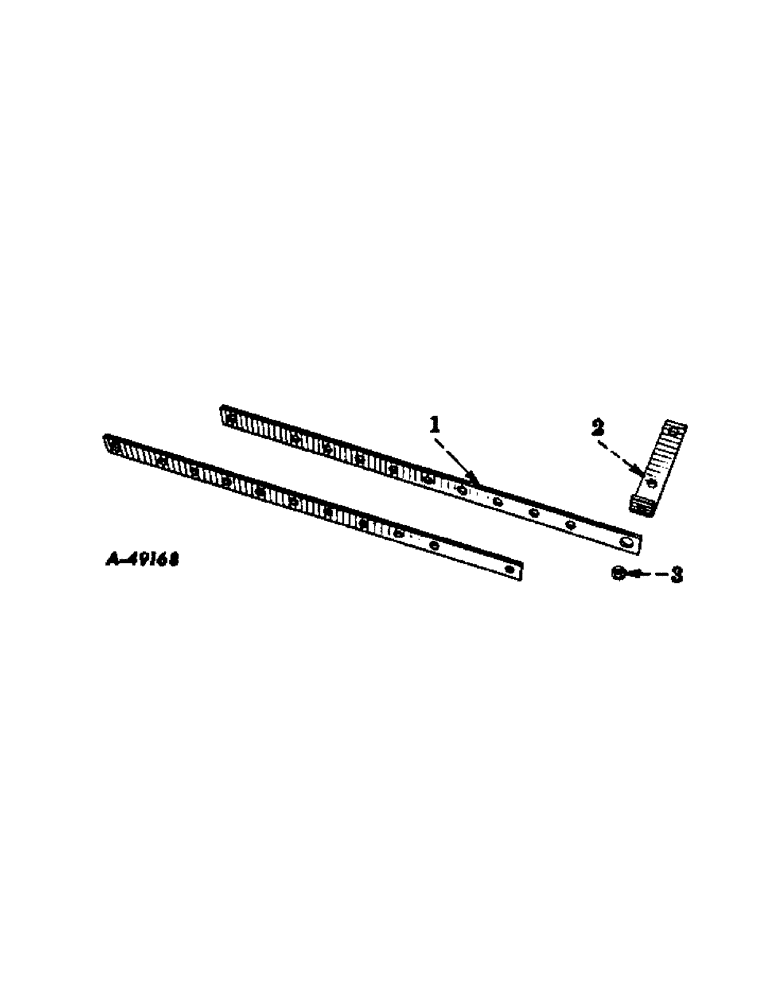 Схема запчастей Case IH 184 - (A-16[A]) - FRAME JOCKEY ARCH, FOR REAR MOUNTED NO. 259 CULTIVATOR WITH NO. 184 PLANTER UNIT 