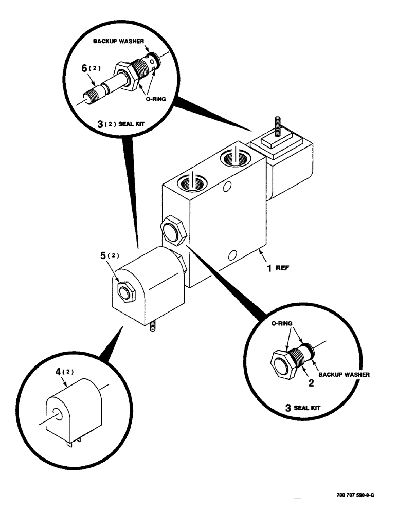 Схема запчастей Case IH 8820 - (9-074) - VALVE ASSEMBLY, CONTROL, REEL LIFT, 700707590 VALVE ASSEMBLY, CONTROL, REEL LIFT COMPLETE (35) - HYDRAULIC SYSTEMS