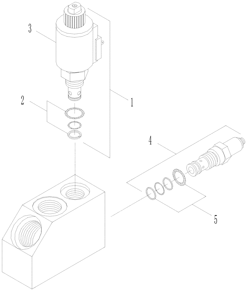 Схема запчастей Case IH A7700 - (B05.11[01]) - Hydraulic Solenoid Valve {Rollers} (07) - HYDRAULICS