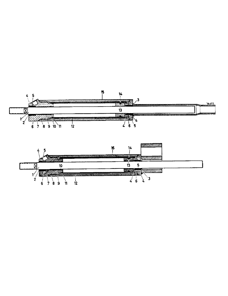 Схема запчастей Case IH 724 - (270) - STEERING CYLINDER (05) - STEERING