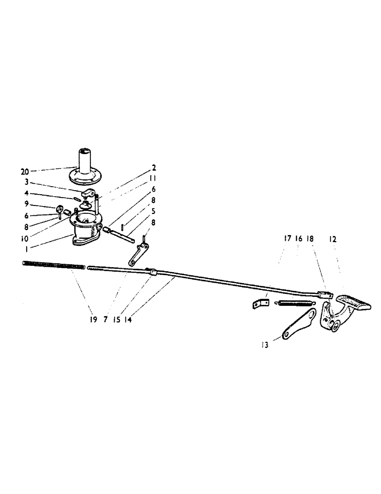 Схема запчастей Case IH 950 - (73) - 908341 EXHAUST BRAKE, U442 (5.1) - BRAKES