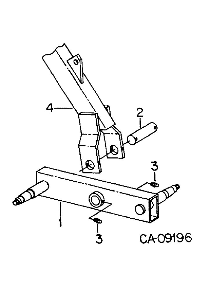 Схема запчастей Case IH 4700 - (A-10) - MAIN FRAME AXLE MACHINES WITH AXLE PIVOT THRU AXLE TUBE 