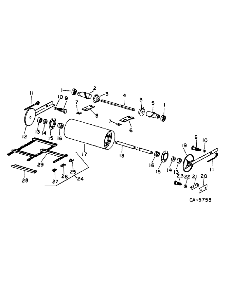 Схема запчастей Case IH 914 - (33-03) - FEEDER AND HEADER, FEED CONVEYOR (13) - FEEDER