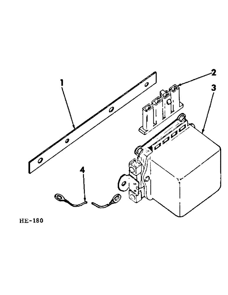 Схема запчастей Case IH 275 - (G-33) - ELECTRICAL SYSTEM, VOLTAGE REGULATOR MOUNTING (06) - ELECTRICAL SYSTEMS