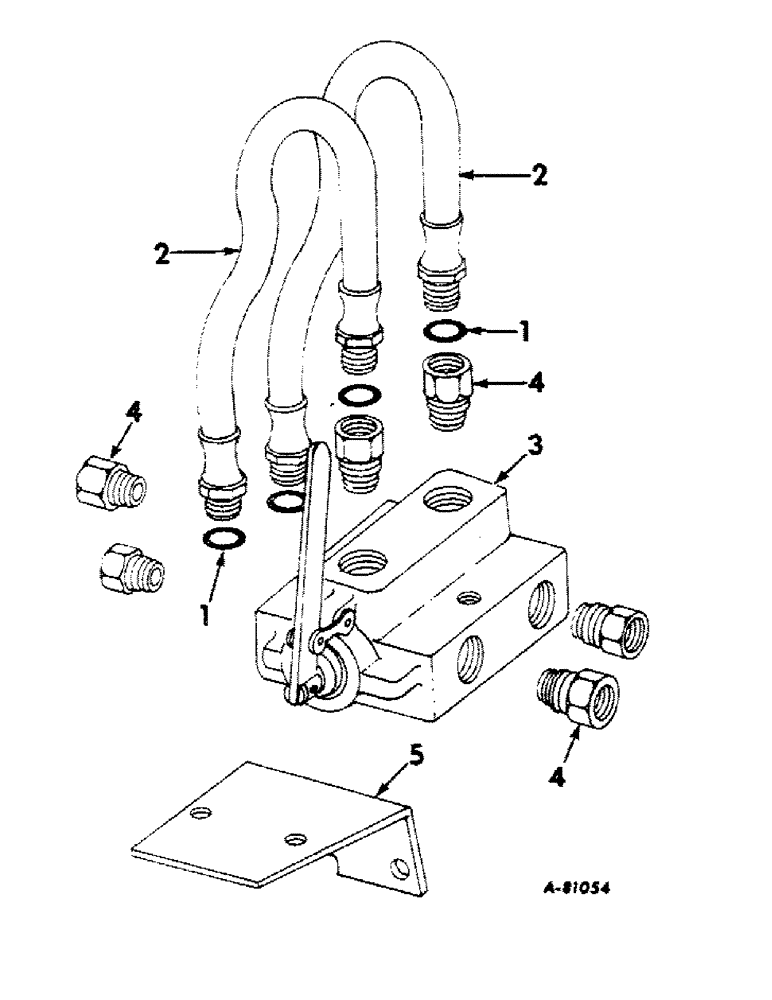 Схема запчастей Case IH 110 - (C-24) - HYDRAULIC DRIVE, AND RELATED PARTS, INTERNATIONAL 404, 424, 2404 AND 2424 SERIES TRACTORS 