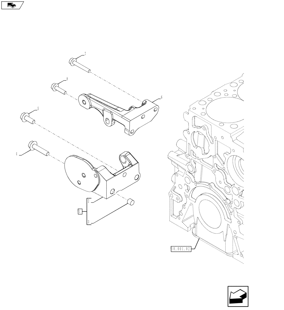 Схема запчастей Case IH F2CFE613R A021 - (55.301.02) - ALTERNATOR (504386863) (55) - ELECTRICAL SYSTEMS