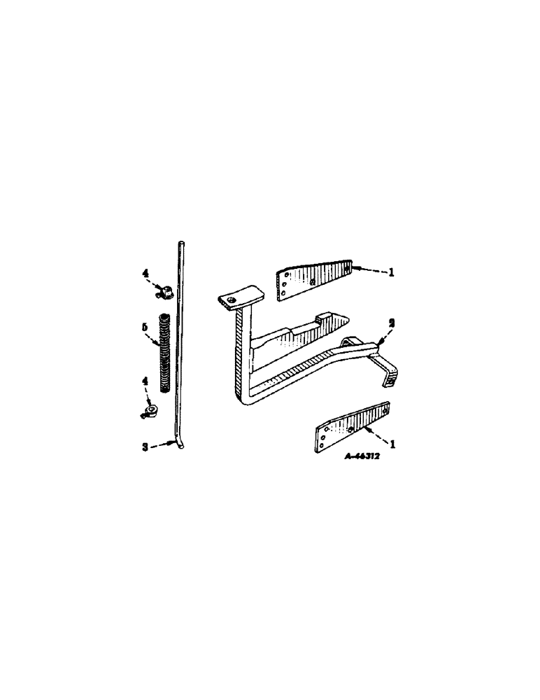 Схема запчастей Case IH 184 - (A-09) - PLANTER ATTACHING UNIT, 184 PLANTER 