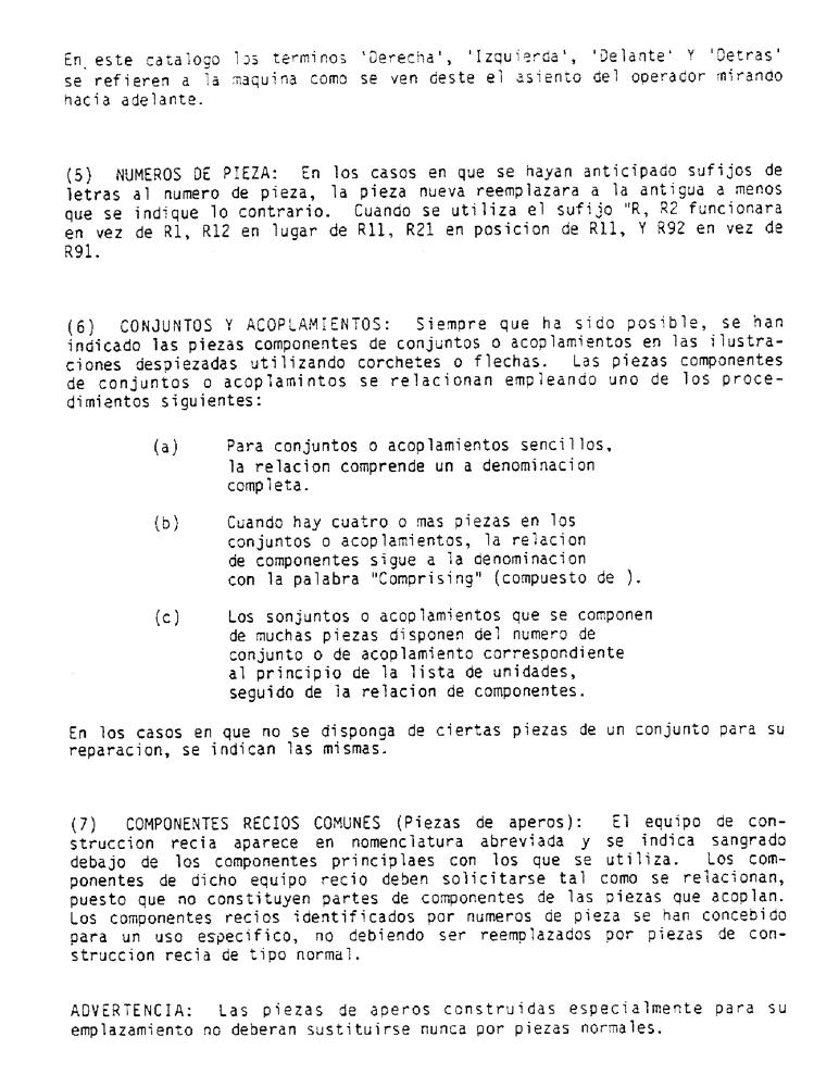 Схема запчастей Case IH D-155 - (0-I) - INTRODUCCION 