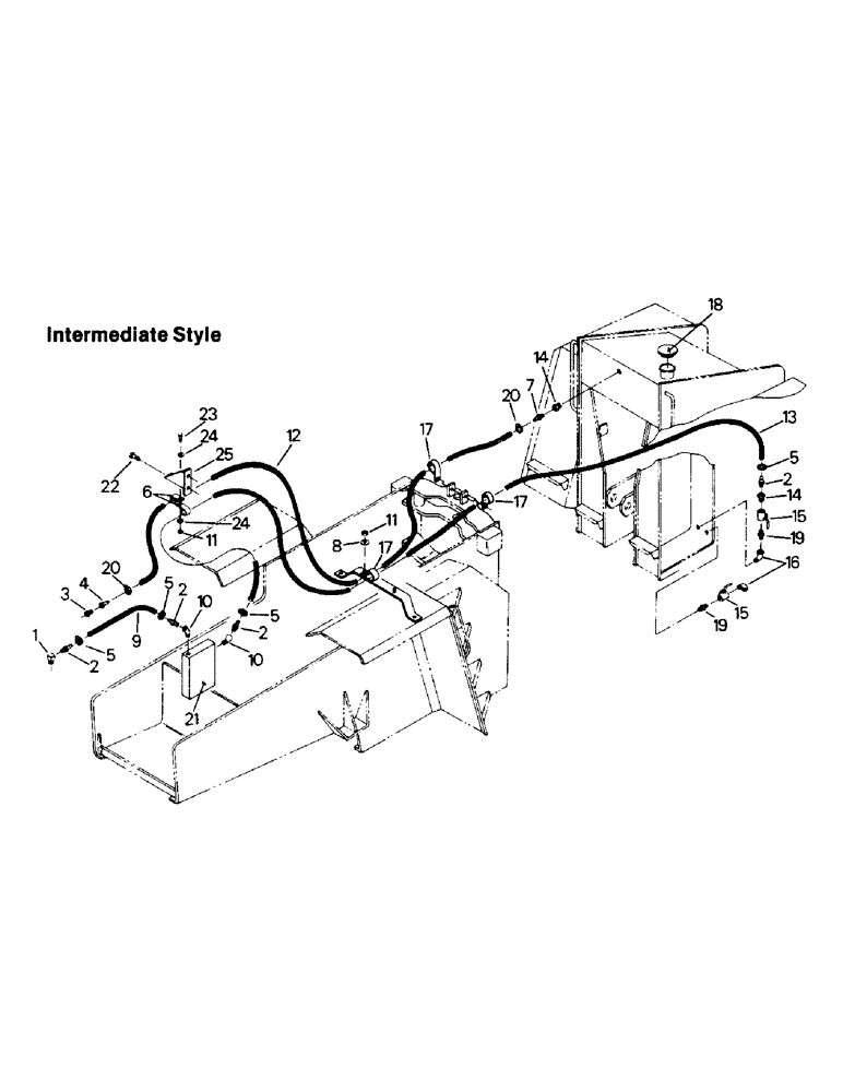 Схема запчастей Case IH PTA251 - (07-02) - FUEL SYSTEM, CAT 3306 ENGINE (02) - FUEL SYSTEM