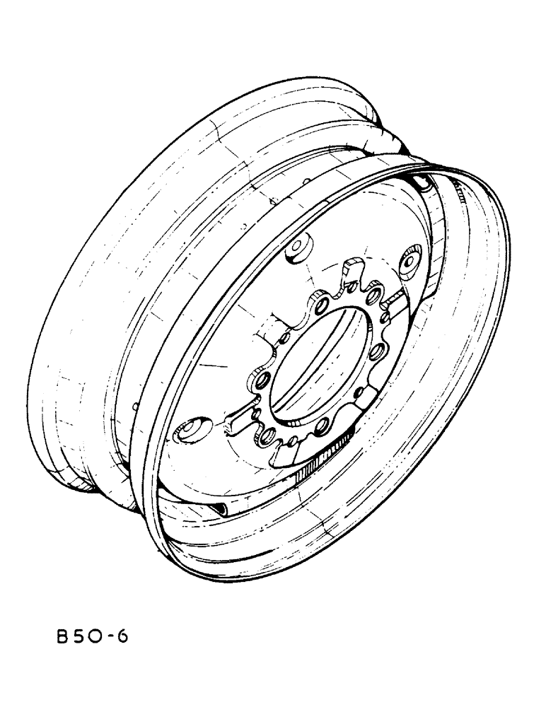 Схема запчастей Case IH 278 - (15-002) - FRONT WHEELS Wheels & Traction