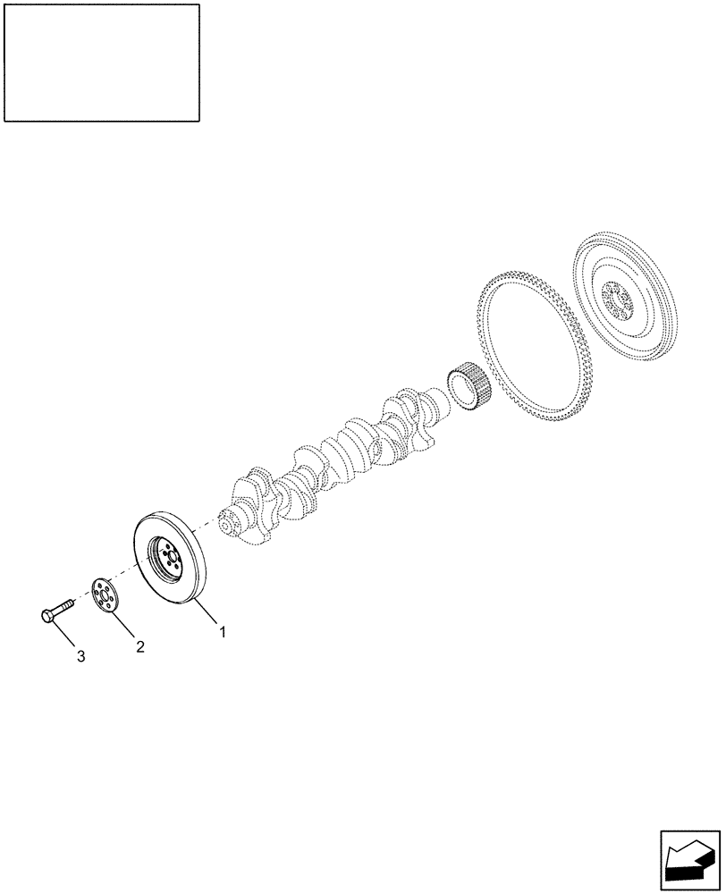 Схема запчастей Case IH AFX8010 - (B.10.A.68) - DAMPER (500387418) B - Power Production