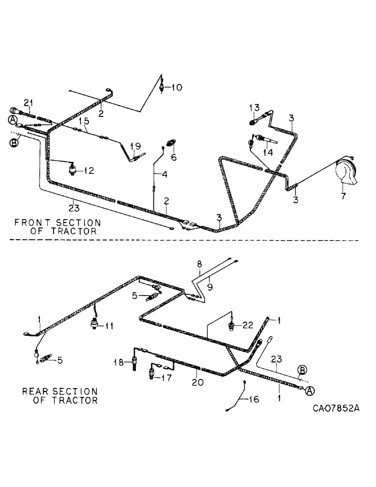 Схема запчастей Case IH 3688 - (08-04) - ELECTRICAL, CHASSIS WIRING, PROBES, SWTICHES AND RELATED PARTS (06) - ELECTRICAL