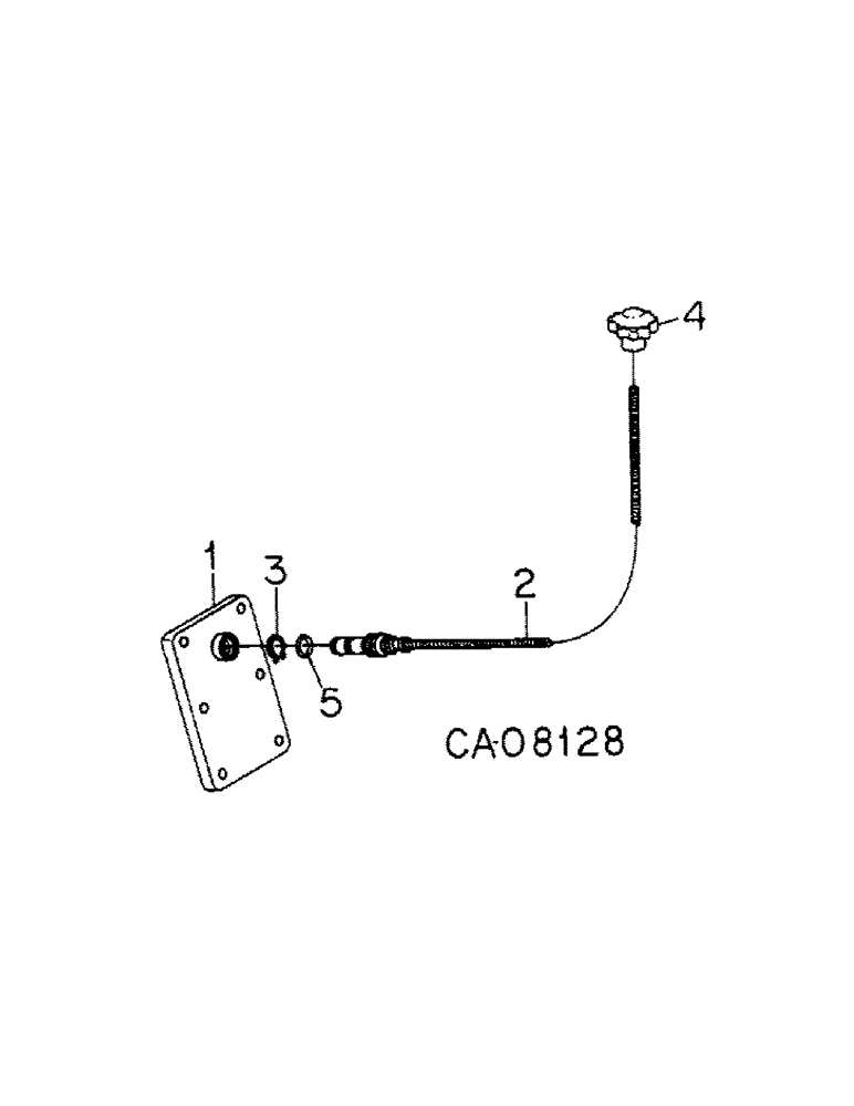 Схема запчастей Case IH 5488 - (09-12[A]) - FRAME, HITCH DROP RATE ADJUSTING CABLE (12) - FRAME