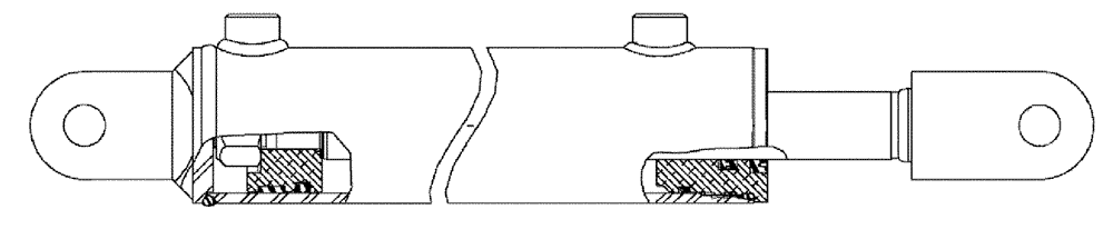 Схема запчастей Case IH 810 - (07-003) - CYLINDER, OUTER BOOM FOLD, 60’ Hydraulic Components