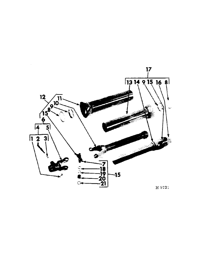 Схема запчастей Case IH 160 - (G-06[A]) - FRONT UNIVERSAL (540 RPM) (ROCKWELL-STANDARD) 