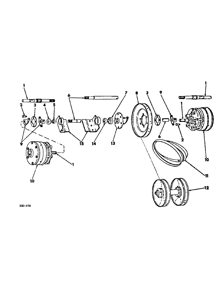 Схема запчастей Case IH 275 - (B-04) - POWER TRAIN, PLANETARY TRANSMISSION DRIVE (03) - POWER TRAIN