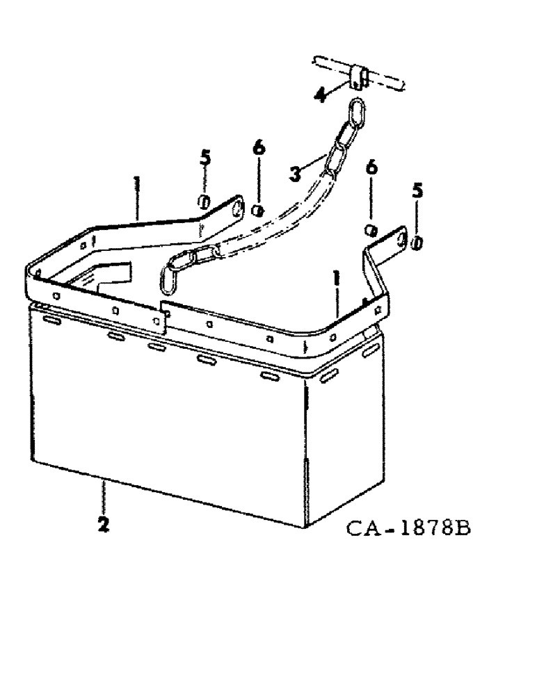 Схема запчастей Case IH 500 - (YA-29) - WINDSHIELD ATTACHMENT, FOR HERBICIDE, UNIT MOUNTED 