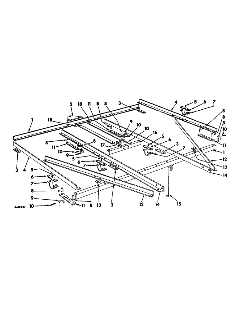 Схема запчастей Case IH 330 - (N-02) - MAIN FRAME & RELATED PARTS 