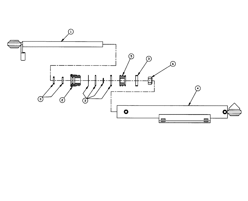 Схема запчастей Case IH PATRIOT 150 - (07-004) - HYDRAULIC CYLINDER-INNER BOOM FOLD (90BOOM) Cylinders