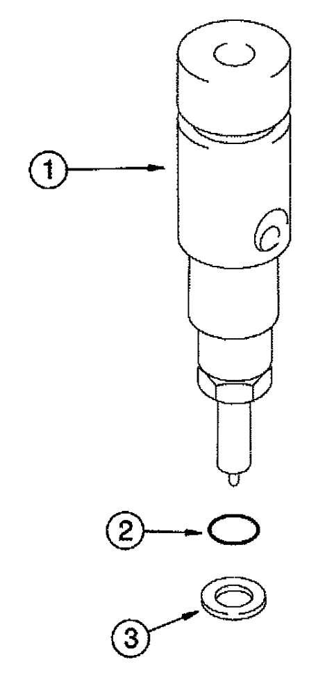 Схема запчастей Case IH FLX4510 - (02-080) - FUEL INJECTION NOZZLE, FLX4510 (01) - ENGINE