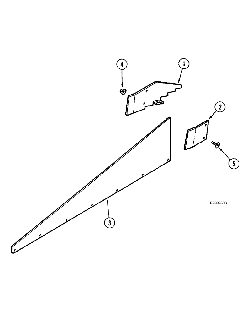 Схема запчастей Case IH 2166 - (9B-44) - GRAIN PAN SIDE HILL DIVIDERS (14) - ROTOR, CONCANVES & SIEVE