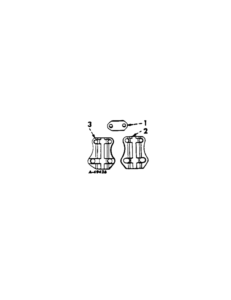 Схема запчастей Case IH 521 - (AA-06) - OUTER COLTER CLAMP UNIT WITH AUXILIARY CAP 