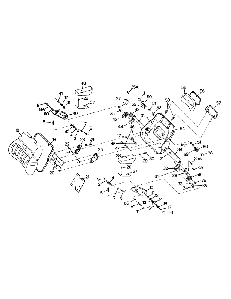 Схема запчастей Case IH ST320 - (01-23A) - SEAT ASSEMBLY, BACK CUSHION ARM REST (10) - CAB