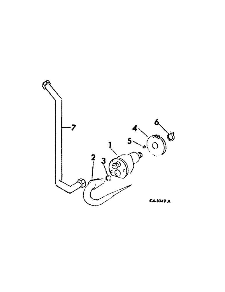 Схема запчастей Case IH 464 - (10-15) - HYDRAULICS, HYDRAULIC TRANSFER PUMP (07) - HYDRAULICS