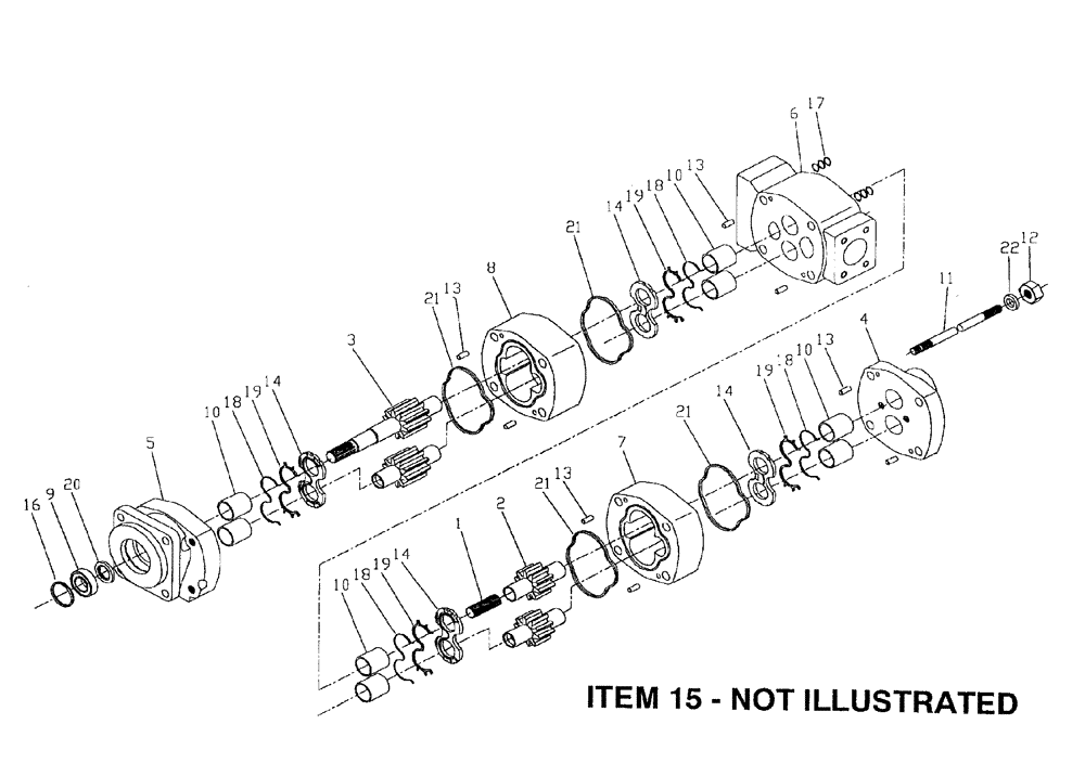 Схема запчастей Case IH 7700 - (B04[10]) - HYDRAULIC PUMP COMMERCIAL {108/6CT/M11-250} Hydraulic Components & Circuits