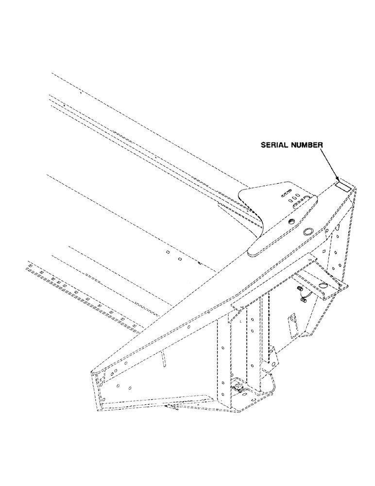 Схема запчастей Case IH 8340 - (1-2) - PICTORIAL INDEX, S/N LOCATION (00) - GENERAL & PICTORIAL INDEX