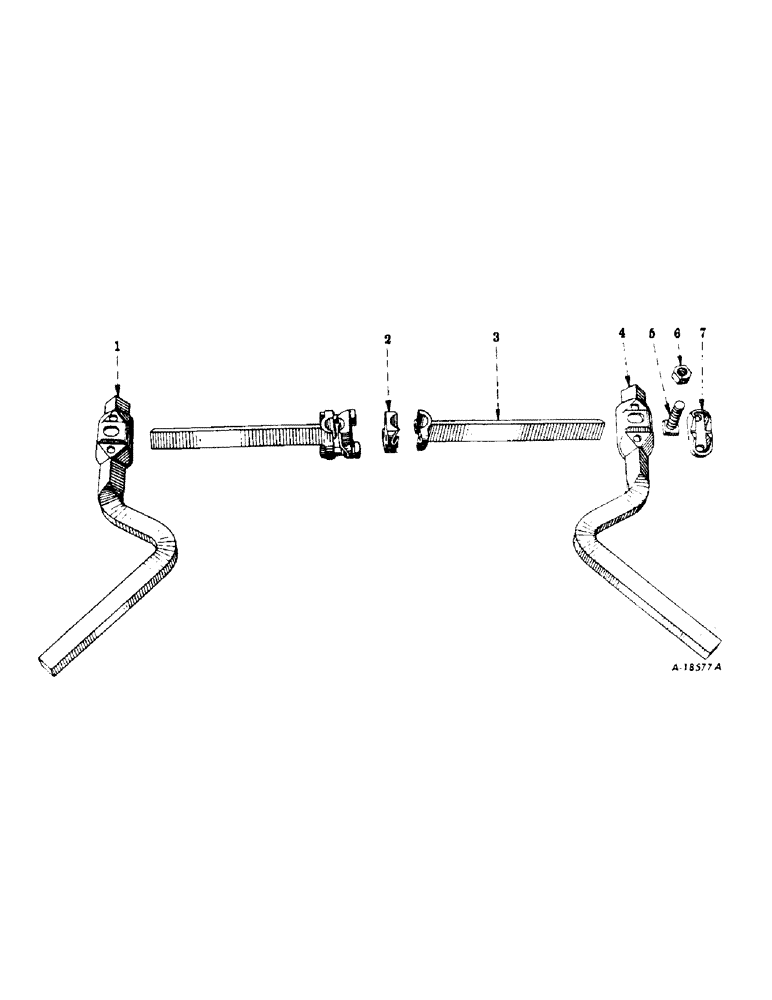 Схема запчастей Case IH AV-144 - (L-35) - TOOL BARS, FRONT SECTION 