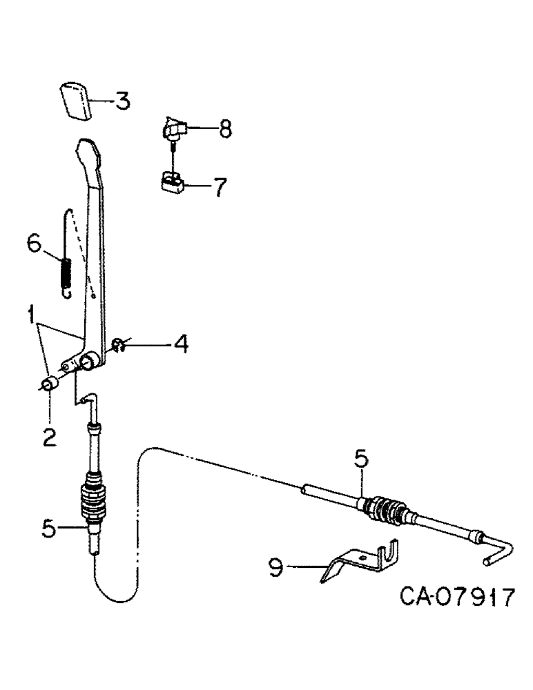 Схема запчастей Case IH 5288 - (07-48) - DRIVE TRAIN, INDEPENDENT POWER TAKE-OFF CONTROLS (04) - Drive Train