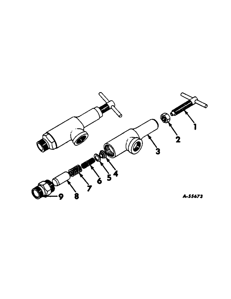 Схема запчастей Case IH 400 - (K-29[A]) - PRESSURE RELIEF VALVE 