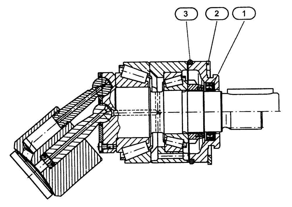 Схема запчастей Case IH 438 - (07-017) - HYDRAULIC MOTOR, FAN - .73 REX Hydraulic Components