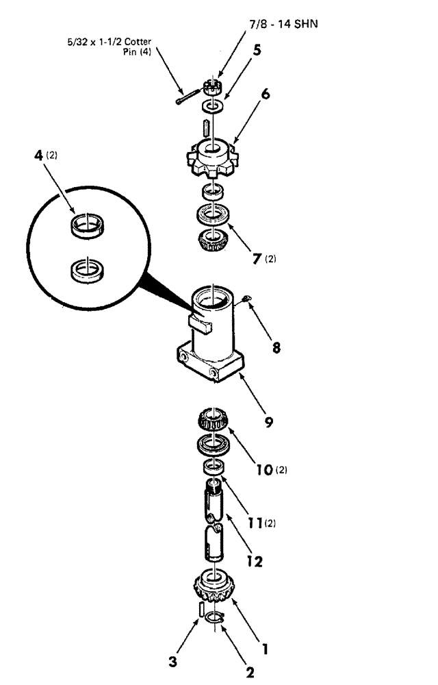 Схема запчастей Case IH TWO ROW - (003) - DRIVE (GRIPPER CHAIN) HOUSING ASSEMBLY 