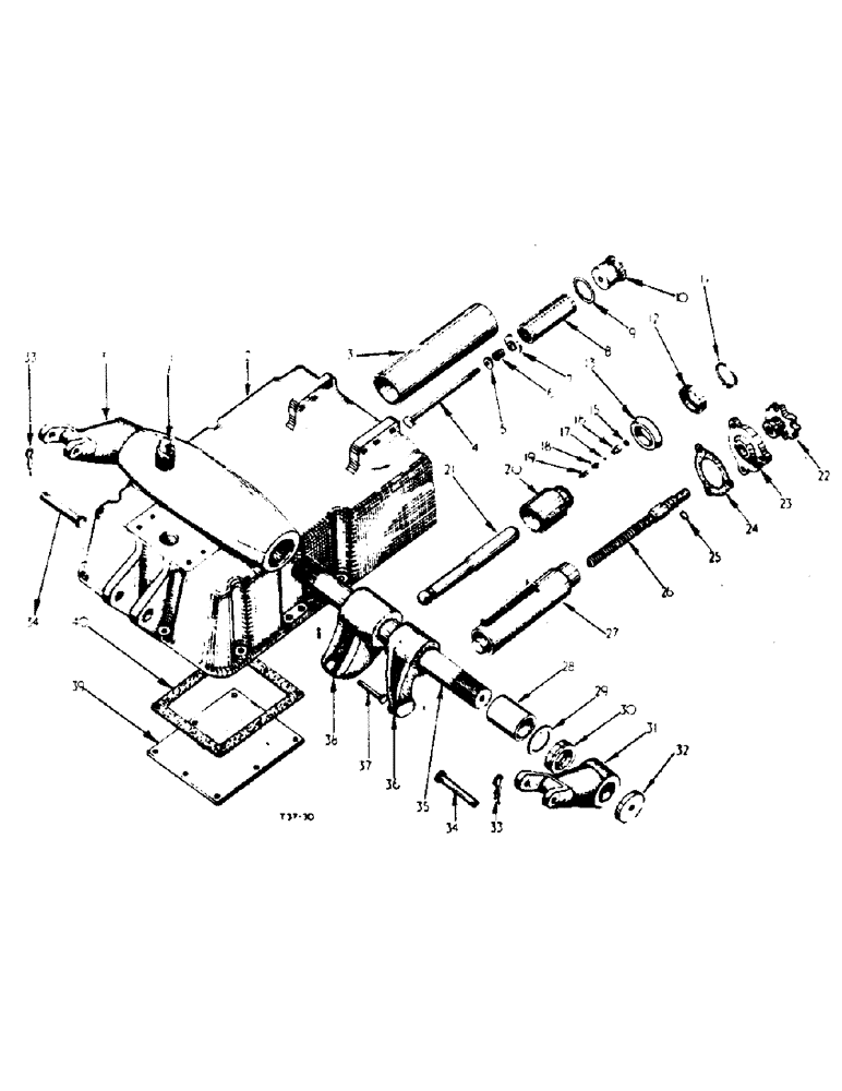 Схема запчастей Case IH B275 - (100) - HYDRAULIC ATTACHMENTS, HYDRAULIC LIFT (07) - HYDRAULIC SYSTEM