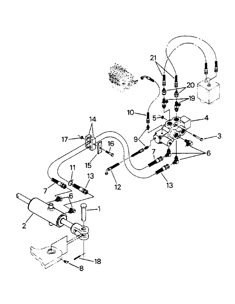 Схема запчастей Case IH 9110 - (10-30) - STEERABLE AXLE HYDRAULIC SYSTEM, INSIDE FRAME Options & Miscellaneous