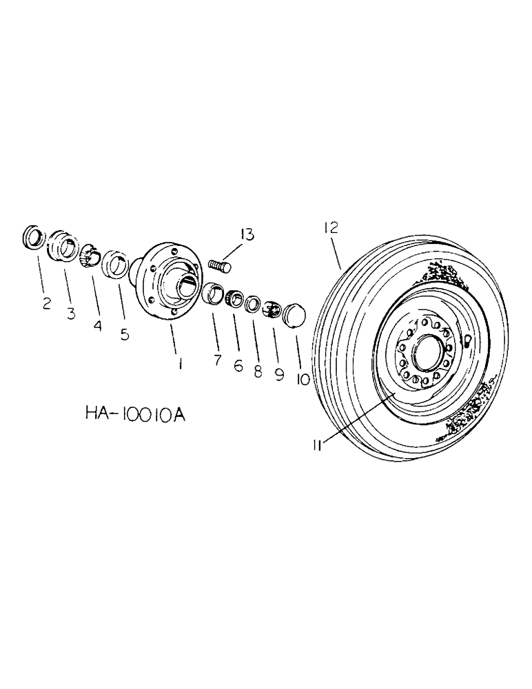 Схема запчастей Case IH 4700 - (A-27) - WHEEL AND HUB-WING, EXTENSIONS, AND GAUGE 