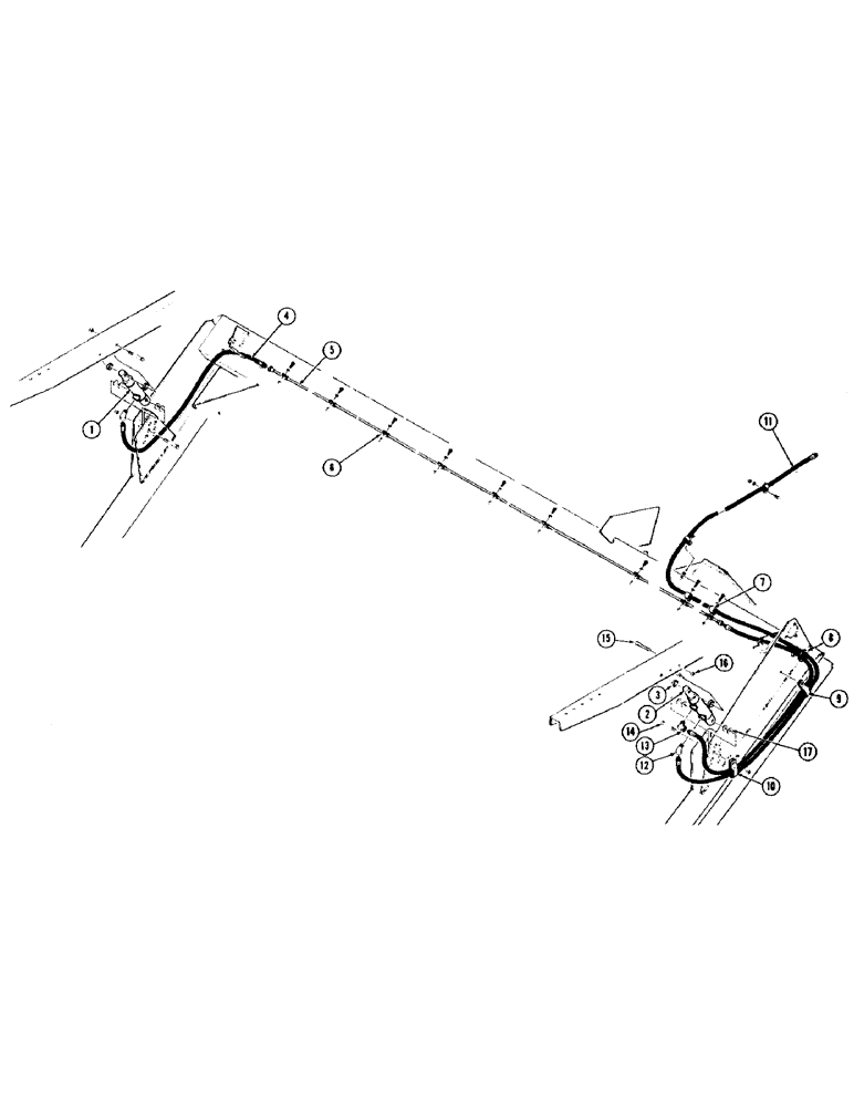 Схема запчастей Case IH 1075 - (074) - REEL LIFT HYDRAULIC, DRAPER HEADER (35) - HYDRAULIC SYSTEMS