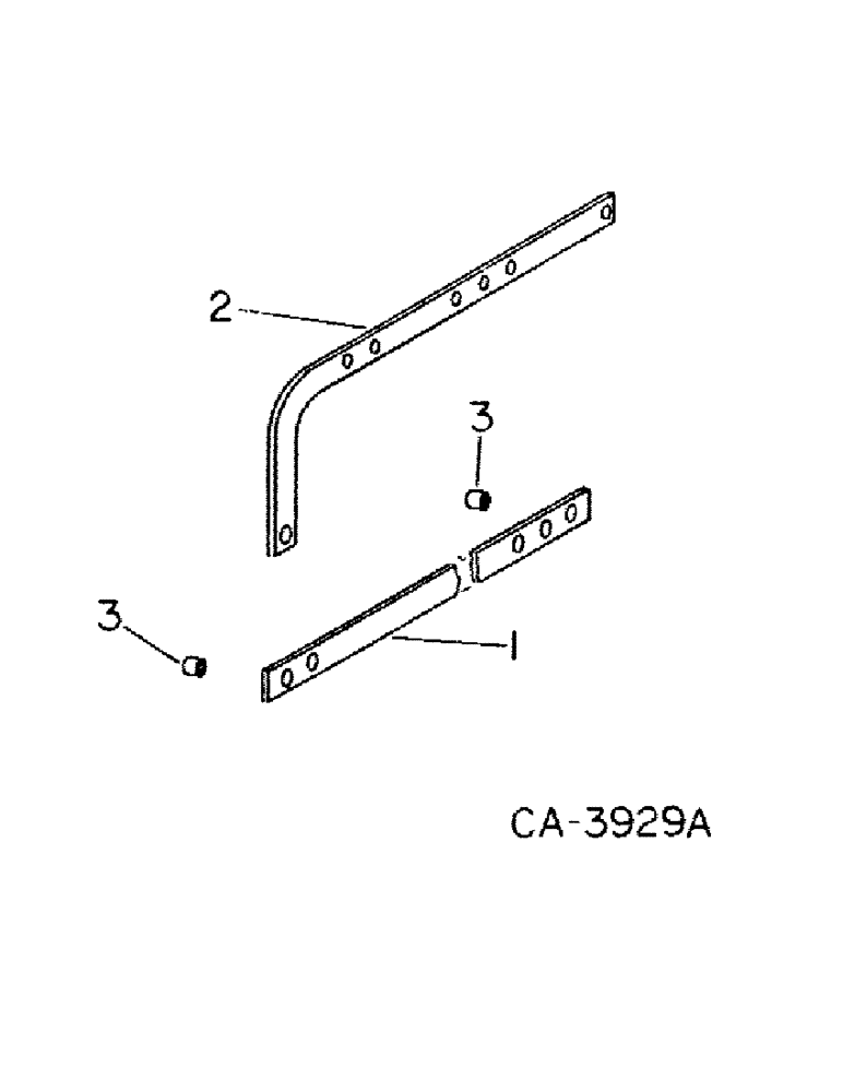 Схема запчастей Case IH 500 - (C-07) - JOCKEY BARS 