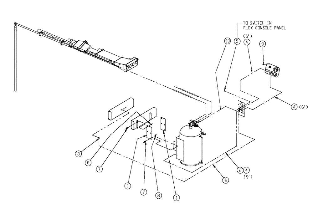 Схема запчастей Case IH FLX4330 - (10-010) - FOAM MARKER PARTS Options