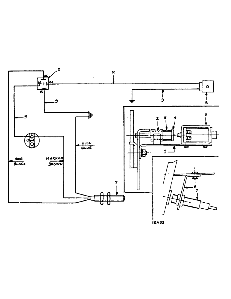 Схема запчастей Case IH 1460 - (07-025) - DRIVE TRAIN (04) - Drive Train